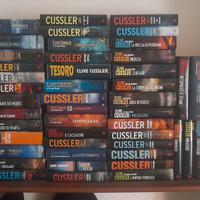 collezzione 76  libri di Clive Cussler