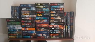 collezzione 76  libri di Clive Cussler