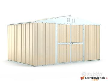 Box lamiera deposito Acciaio 403x269 avorio