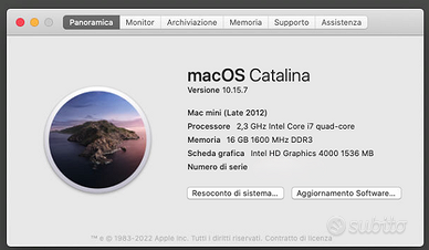 Apple Mac mini Core i7 2.3 Late 2012