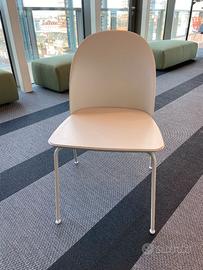 Sedia moderna bianca