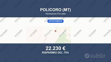 Immobile in asta di 88 m² con box auto a Policoro