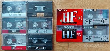Cassette audio Maxell, Sony e TDK