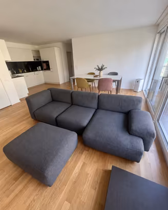 Cassina Mex Cube - 3+pouf - design Piero Lissoni