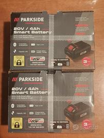 2 Batterie Smart Parkside 4AH X20V TEAM 