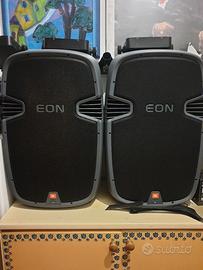 impianto altoparlanti casse JBL EON 300 SERIE 