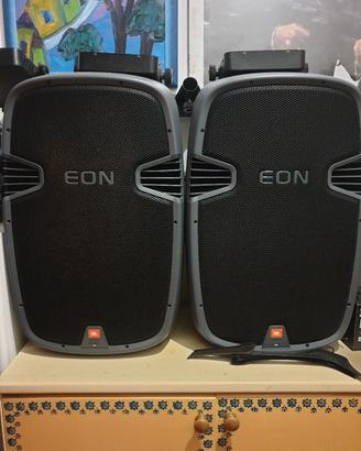 impianto altoparlanti casse JBL EON 300 SERIE 