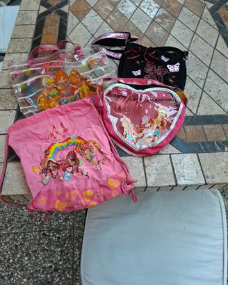 Set borse da bambina delle Winx 