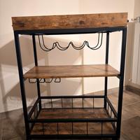 Carrellino porta bicchieri / liquori