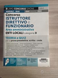 Libro Concorso Simone - Categoria D edizione 2022