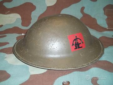 WW2 British Army Mk II Anti Aircraft Cmd. Helmet