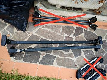 Barre portatutto auto 135 cm