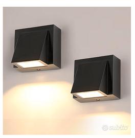Coppia Applique LED 5W IP65 Esterno/Interno  