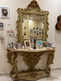 Consolle con specchio 700