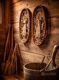 Ciaspole autentiche vintage anni 50