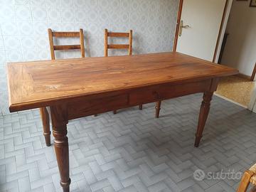 Tavolo rettangolare ulivo