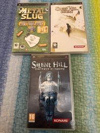 Psp  silent hill metal slug playstation