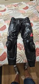 Pantaloni moto in pelle  Dainese 