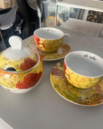 Tazze da caffè + zuccheriera Thun