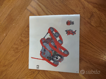 Istruzioni LEGO set 70504 Ninjago garmatron