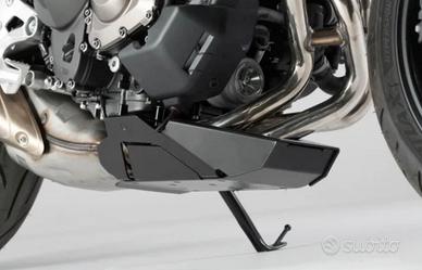 Spoiler anteriore Sw-Motech nero, Tracer 900gt