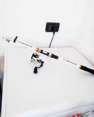 🎣 Canna da Pesca Telescopica con Mulinello