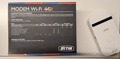 ZTE MF90 Modem Router Portatile 4G LTE Wi-Fi TIM