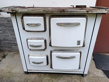 Stufa a legna Rex vintage 