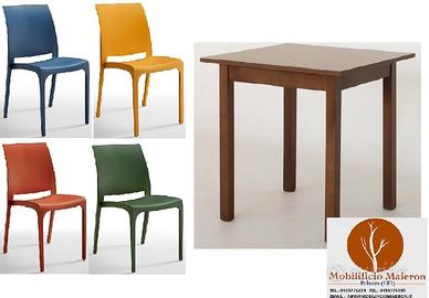 Sedie e Tavoli Per Ristorante Bar cod0216