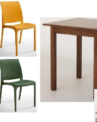 Sedie e Tavoli Per Ristorante Bar cod0216