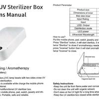 Sterilizzatore UV-C Universale con Aromaterapia