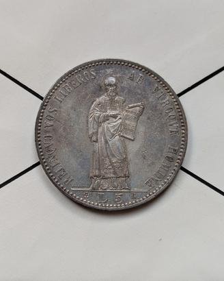 500 lire argento 