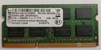 RAM So-Dimm 4 Gb DDR3 1.600 Mhz PC3-12800