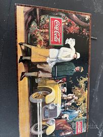 Scatola Coca-Cola vintage in metallo