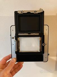 Dorso scamottaggio per Wista  4x5 con dorsi 6x7