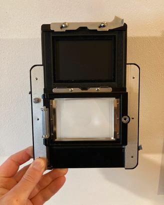 Dorso scamottaggio per Wista  4x5 con dorsi 6x7