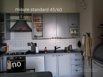 Cucina completa 3,20 m con grande isola ed elettro