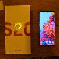 Samsung s20 FE 5G 128gb rosso + cover