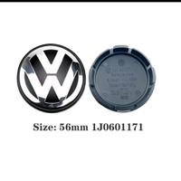 4 tappi coprimozzo Volkswagen 55mm