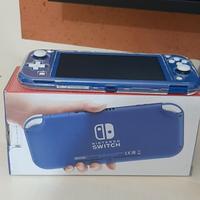 nintendo switch lite blu come nuovo