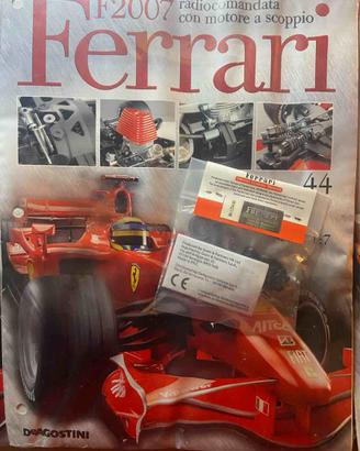 Ferrari F2007 DeAgostini busta montaggio n.44