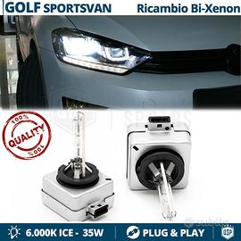 Lampadine BIXENON D3S PER VW Golf Sportsvan 6000K