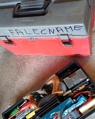 Cassetta completa attrezzi falegname legno