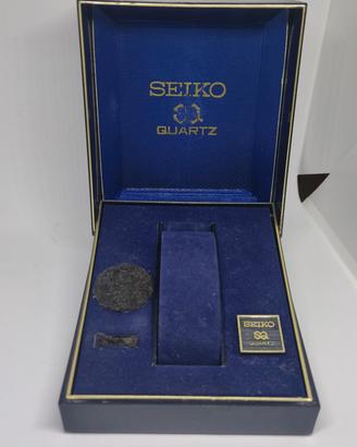 Scatola/Box originali Vintage Seiko Quarz '80