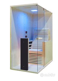 Sauna infrarossi e pannelli carbonio 1 seduta