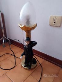 Lampada da collezione restyling in ceramica