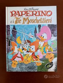 Paperino e i tre moschettieri, prima edizione,.