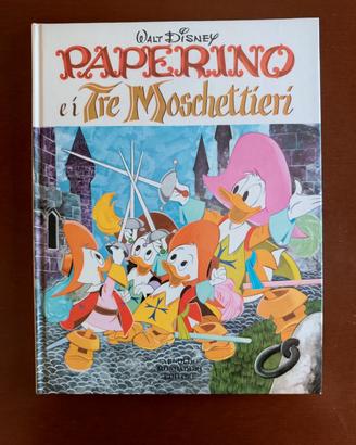 Paperino e i tre moschettieri, prima edizione,.