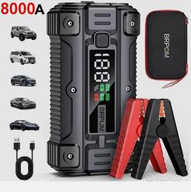 Avviatore batteria torcia led usb