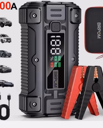 Avviatore batteria torcia led usb